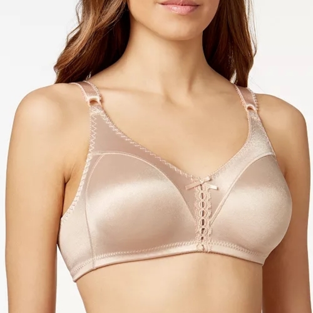 Bali Double Support Wireless Bra, Sz. 38B